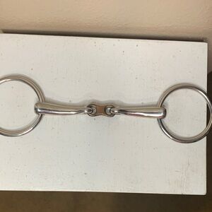 EQUESTRIAN Loose Ring Snaffle Bit with Copper Dogbone